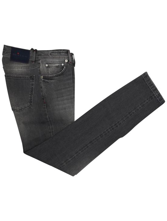 Kiton Kiton Gray Cotton Ea Jeans Gray 000