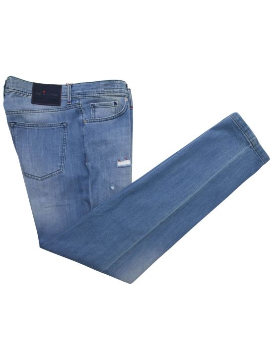 Kiton Kiton Blue Cotton Ea Jeans Blue 000