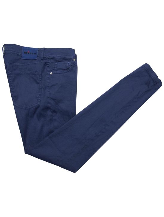 Kiton Kiton Blue Linen Cotton Ea Jeans Blue 000