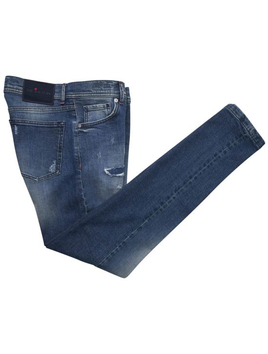 Kiton Kiton Blue Cotton Ea Jeans Blue 000