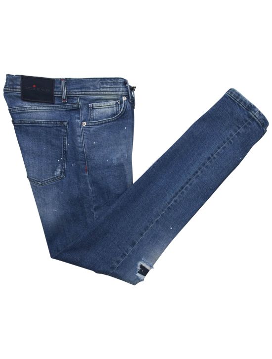 Kiton Kiton Blue Cotton Ea Jeans Blue 000