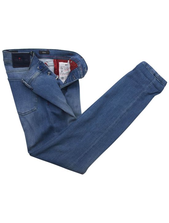 Kiton Kiton Blue Cotton Ea Jeans Blue 001