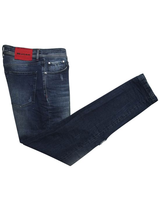 Kiton Kiton Blue Cotton Ea Jeans Blue 000