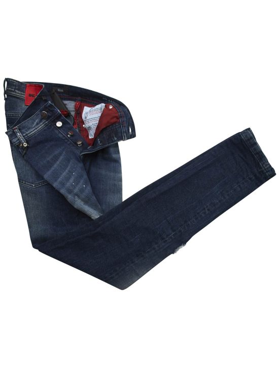 Kiton Kiton Blue Cotton Ea Jeans Blue 001