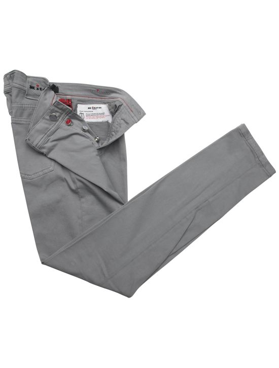 Kiton Kiton Gray Cotton Ly Ea Jeans Gray 001