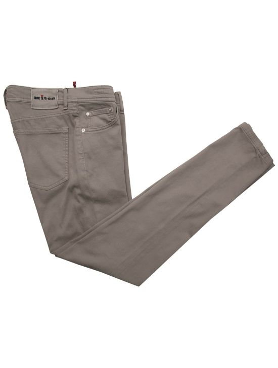 Kiton Kiton Brown Cotton Ea Jeans Brown 000