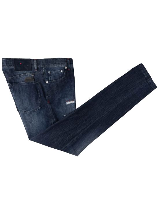 Kiton Kiton Blue Cotton Ea Jeans Blue 000