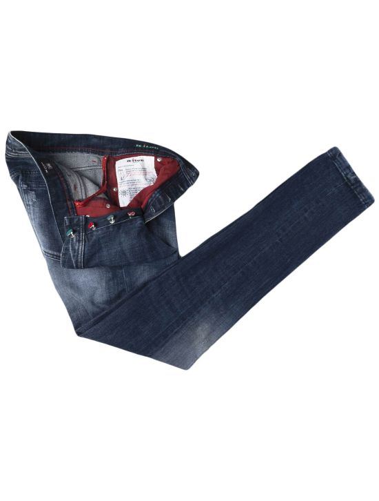 Kiton Kiton Blue Cotton Ea Jeans Blue 001