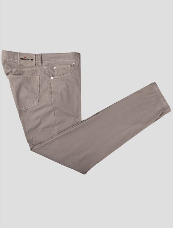 Kiton Kiton Beige Cotton Ea Jeans Beige 000