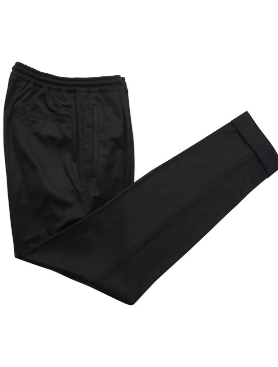 KNT Kiton KNT Black Wool Pants Black 000