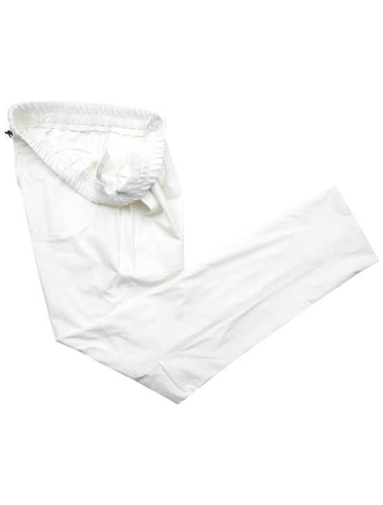 KNT Kiton KNT White Pa Ea Pants White 001