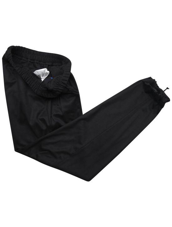 KNT Kiton KNT Black Wool Pants Black 001