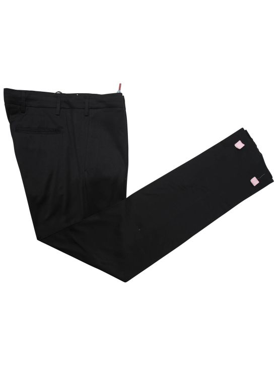 Kiton Kiton Black Cotton Pants Black 000