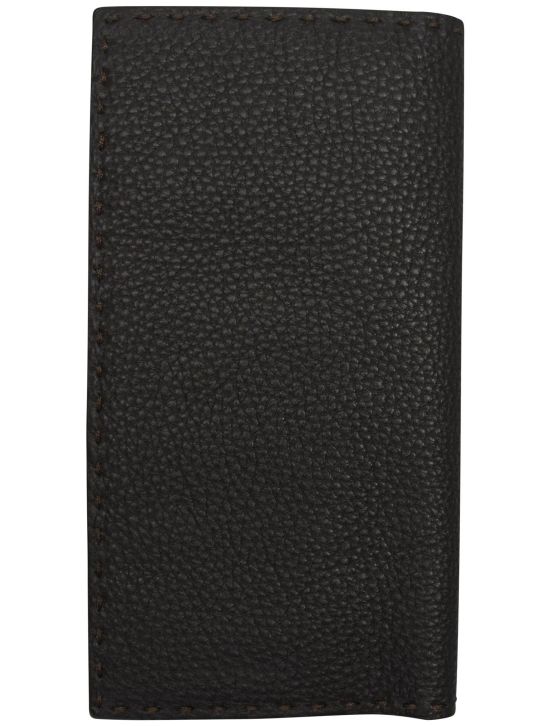 Kiton Kiton Brown Leather Document Holder Brown 001