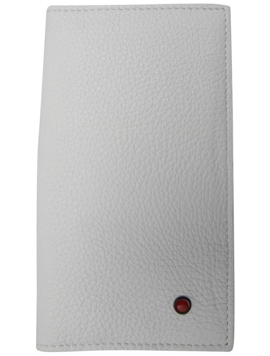 Kiton Kiton White Leather Document Holder White 000