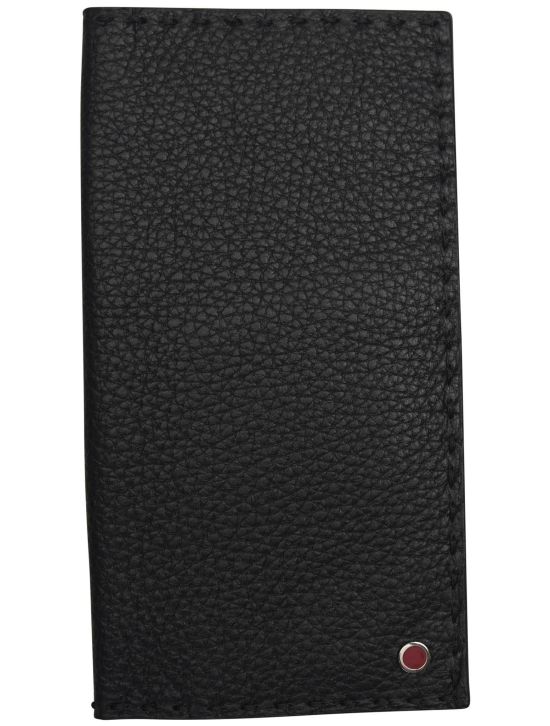 Kiton Kiton Black Leather Document Holder Black 000