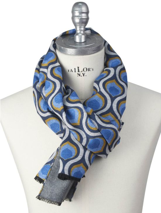 Kiton Kiton Multicolor Silk Scarf Multicolor 000