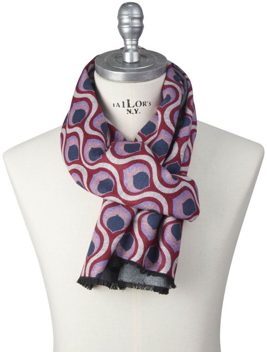 Kiton Kiton Multicolor Silk Scarf Multicolor 000