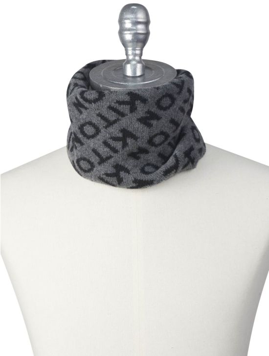 Kiton Kiton Gray Cashmere Scarf Gray 000