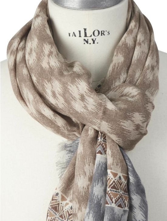 Kiton Kiton Multicolor Cashmere Scarf Multicolor 001