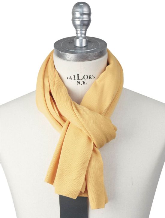 Kiton Kiton Orange Cashmere Scarf Orange 000