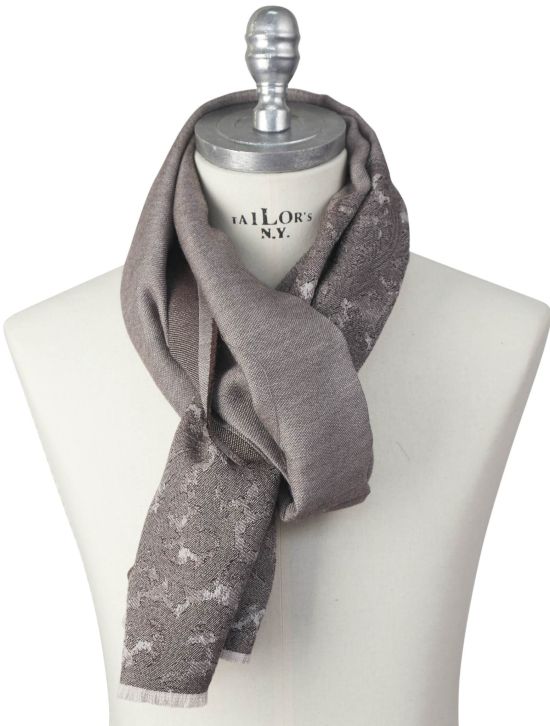 Kiton Kiton Multicolor Wool Cashmere Silk Scarf Multicolor 000