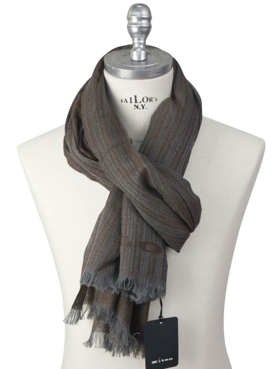 Kiton Kiton Multicolor Cashmere Scarf Multicolor 000