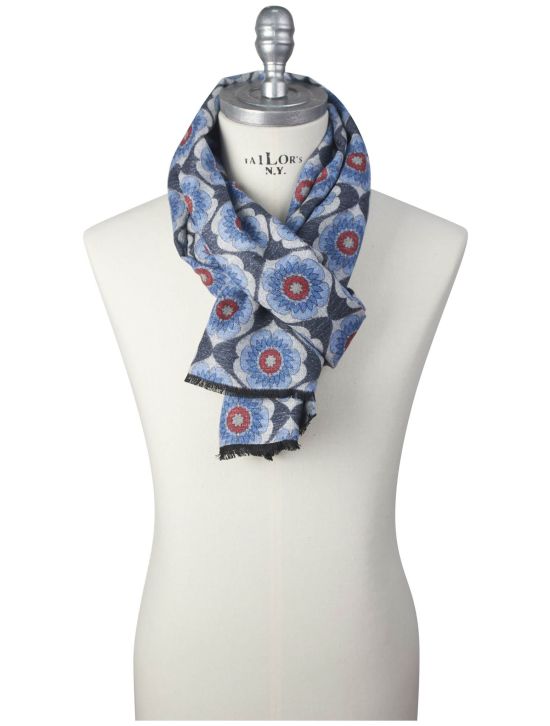 Kiton Kiton Multicolor Silk Scarf Multicolor 000