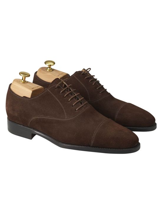 Kiton Kiton Brown Leather Suede Dress Shoes Brown 000