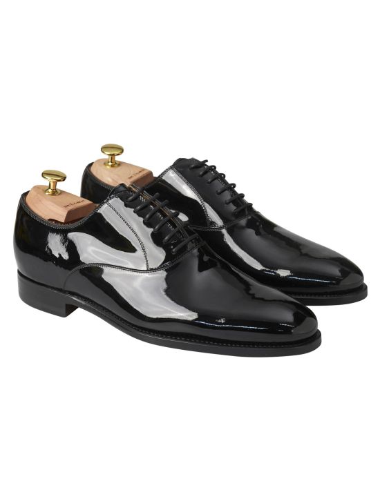 Kiton Kiton Black Leather Dress Shoes Black 000