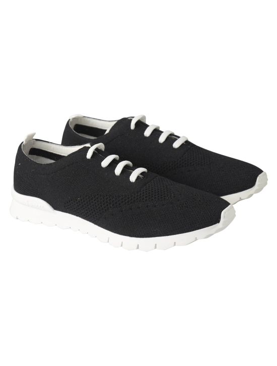 Kiton Kiton Black Cashmere Sneaker Black 000