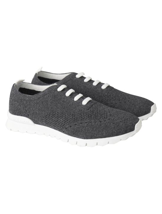 Kiton Kiton Gray Cashmere Sneaker Gray 000