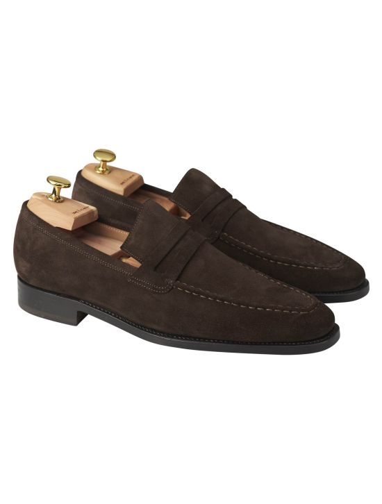 Kiton Kiton Brown Leather Suede Loafers Brown 000