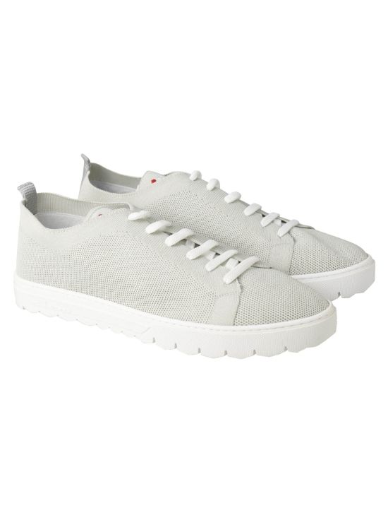 Kiton Kiton Cotton Ea Sneaker Gray 000