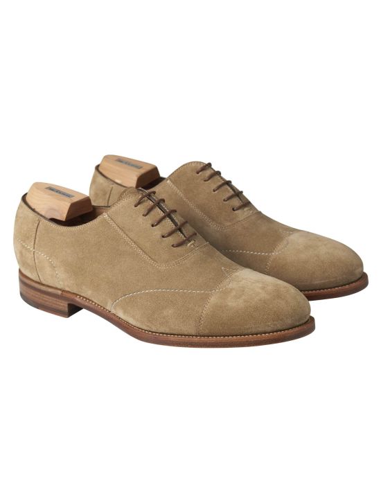 Kiton Kiton Beige Leather Suede Dress Shoes Beige 000