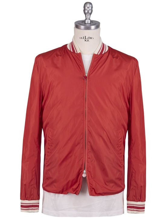 Kiton Kiton Red Pa Coat Red 000