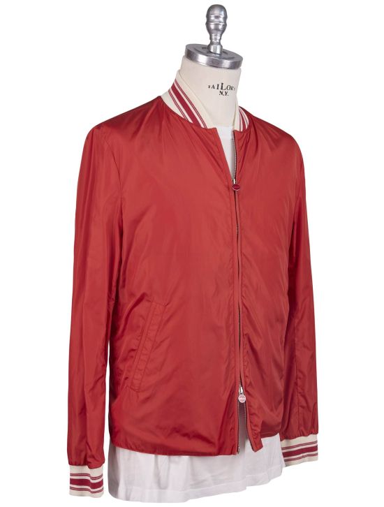 Kiton Kiton Red Pa Coat Red 001