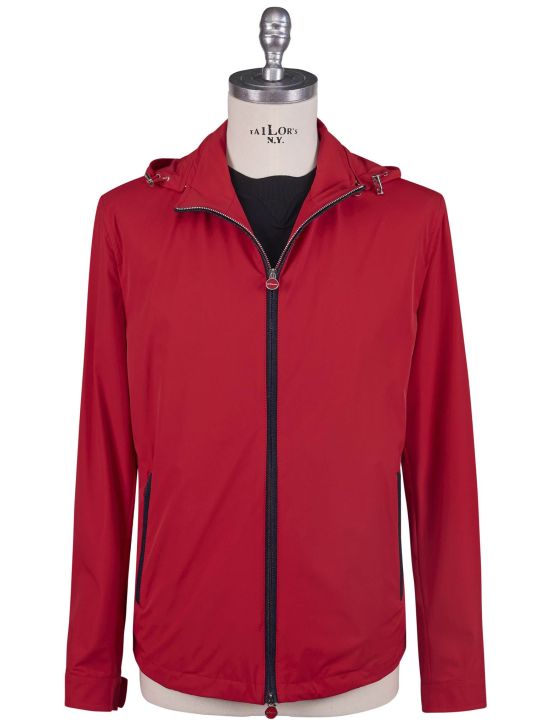 Kiton Kiton Red Pa Ea Coat Red 000