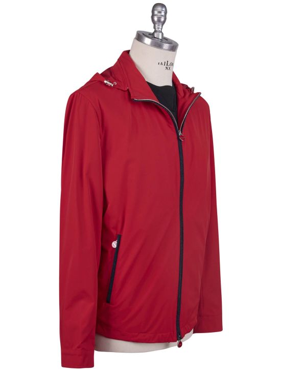 Kiton Kiton Red Pa Ea Coat Red 001