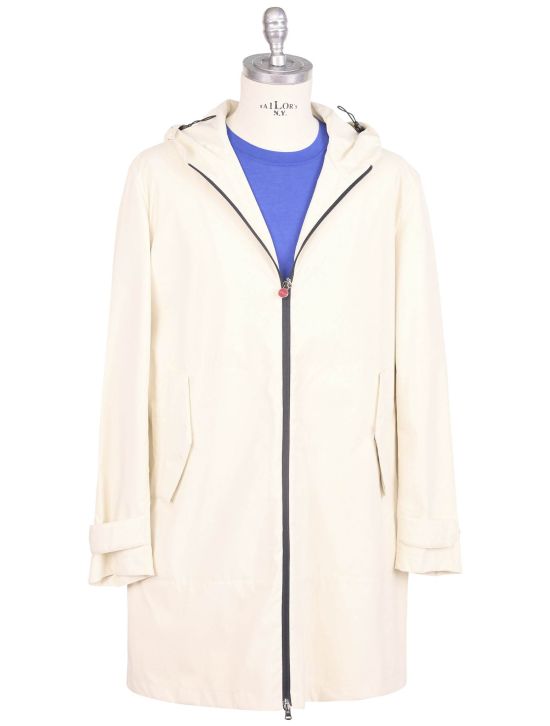 Kiton Kiton White Pa Pl Coat White 000