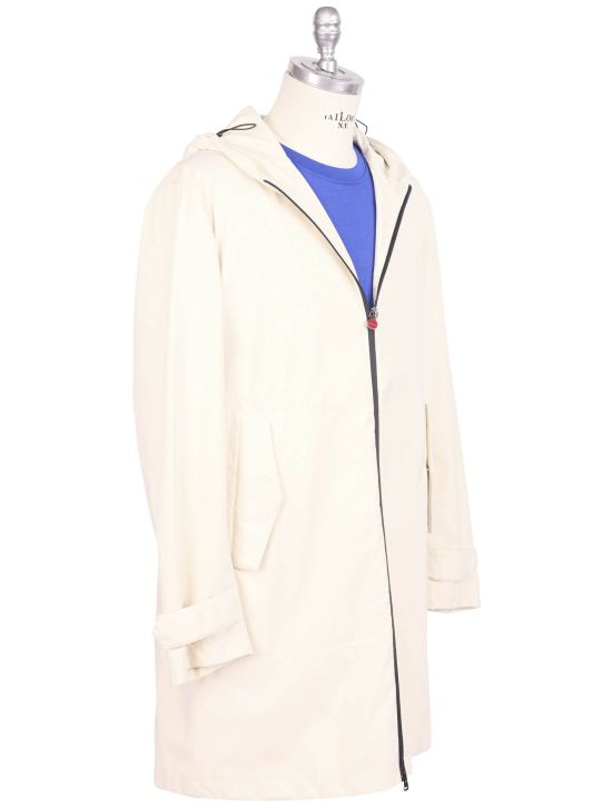 Kiton Kiton White Pa Pl Coat White 001