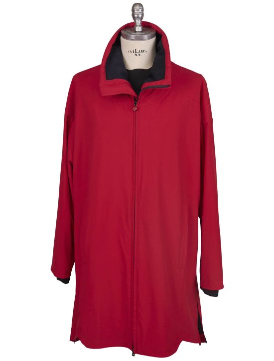 Kiton Kiton Red Pa Ea Coat Red 000