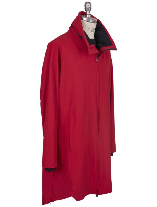 Kiton Kiton Red Pa Ea Coat Red 001