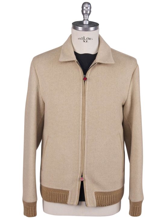 Kiton Kiton Beige Cashmere Coat Beige 000