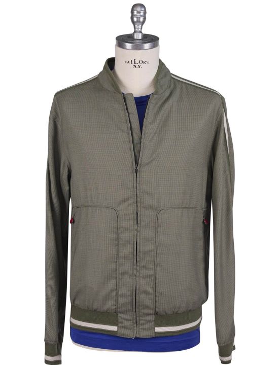 Kiton Kiton Green Virgin Wool Pa Green 000