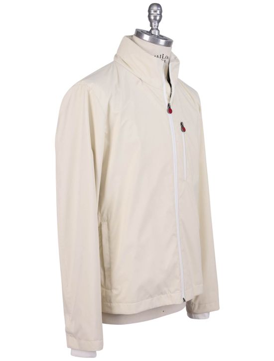 Kiton Kiton White Pa Pl Coat White 001