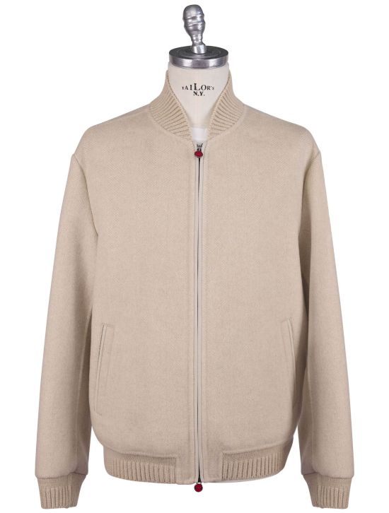 Kiton Kiton Beige Cashmere Coat Beige 000