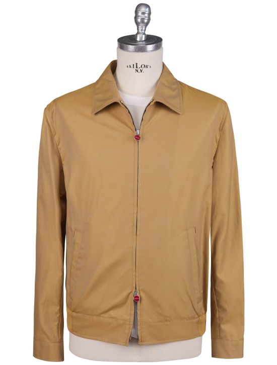 Kiton Kiton Beige Cotton Coat Beige 000