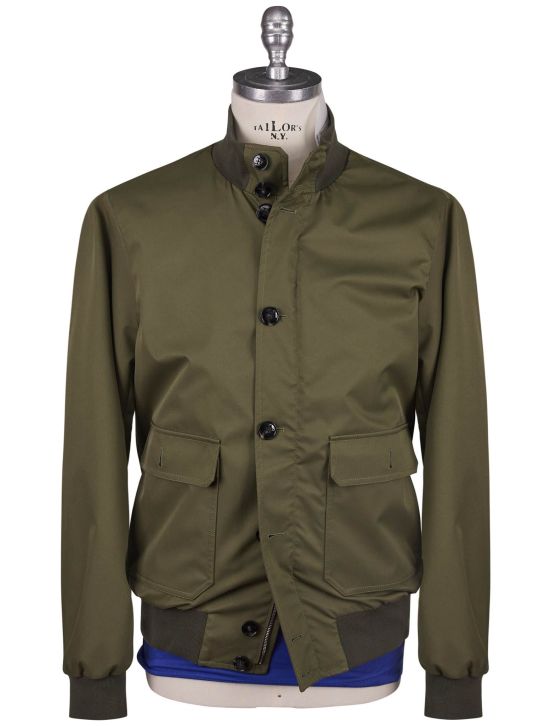 Kiton Kiton Green Pl Coat Green 000