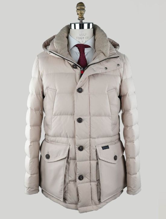 Kiton Kiton Beige Pl Coat Beige 000